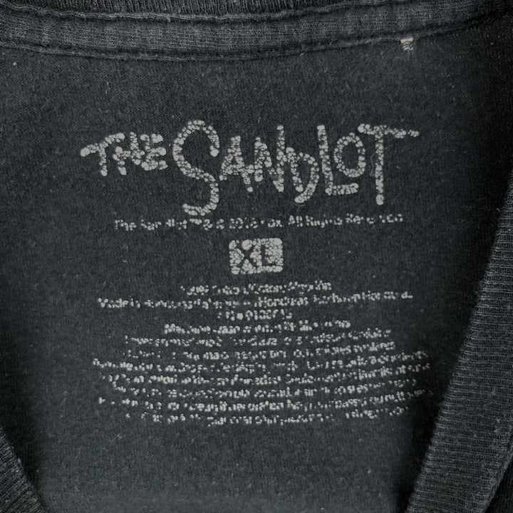 THE SANDLOT Movie T-Shirt (Men's Size XL) unclear black type Vintage Second Hand