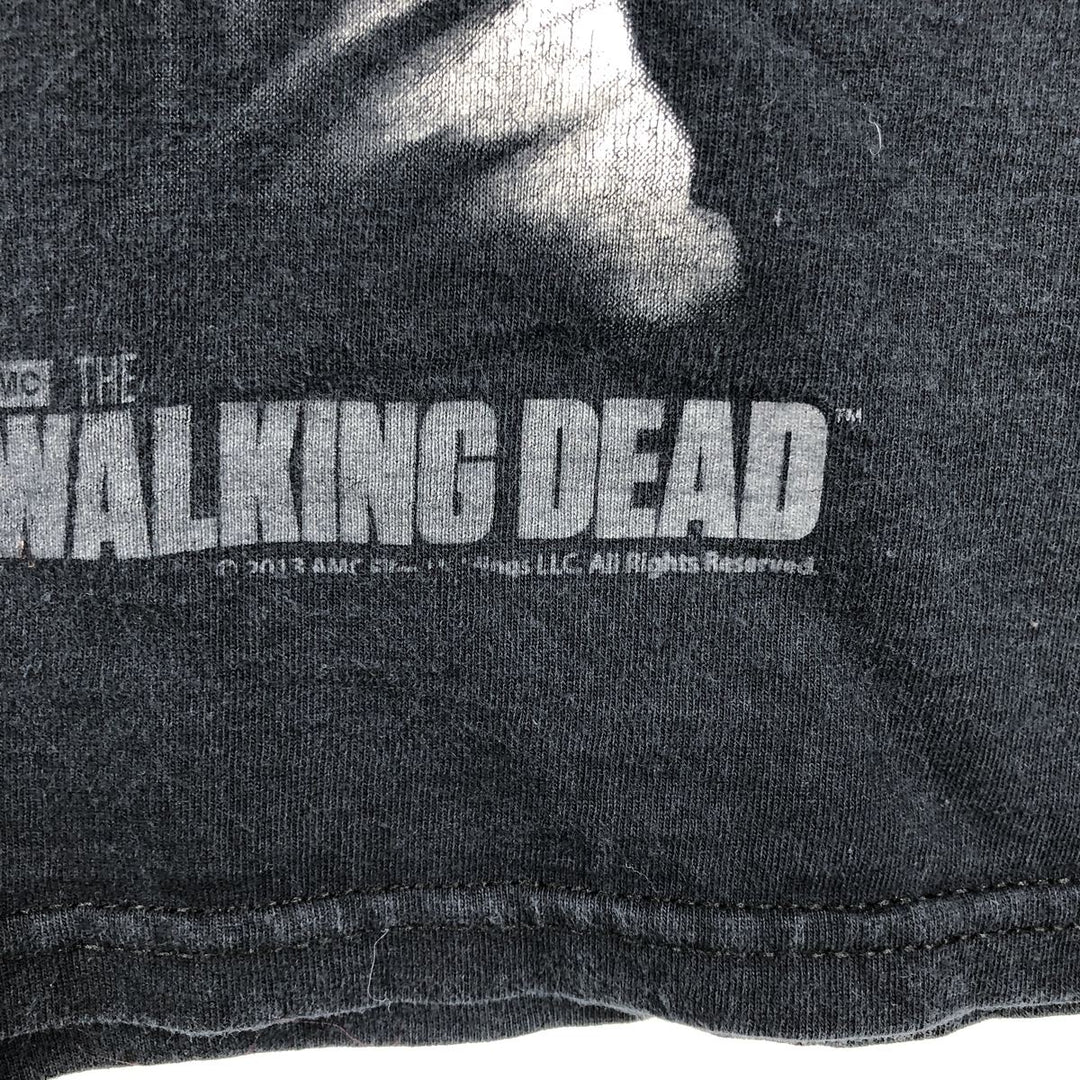 Jerzees THE WALKING DEAD Movie T-Shirt, Men's Size L cotton black type Vintage Second Hand