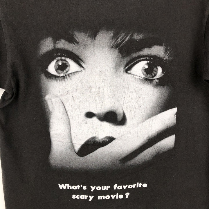 SCREAM Movie T-shirt, Men's S size cotton black type Vintage Second Hand