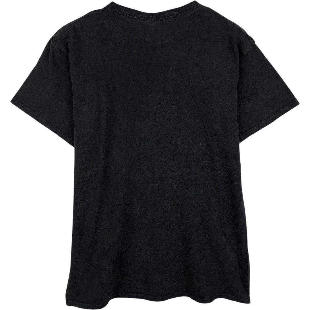 Delta THE WALKING DEAD Skull Pattern Movie T-Shirt (Men's Size M) cotton black type Vintage Second Hand