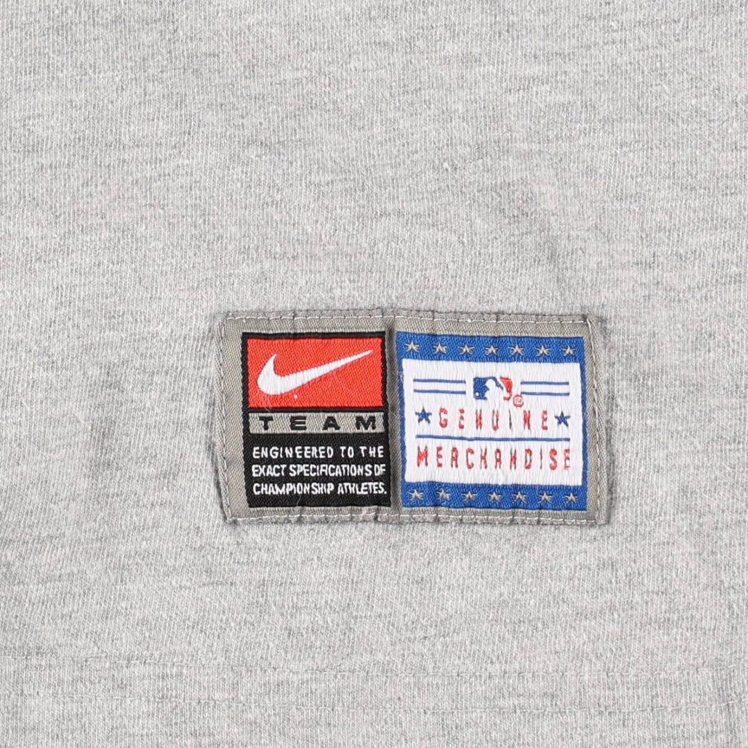 Nike Team MLB New York Yankees sports print t-shirt, men's size XL (approx.) cotton gray type Vintage Second Hand
