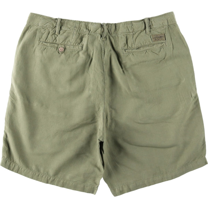 Ralph Lauren POLO RALPH LAUREN CLASSIC FIT Linen Shorts, Men's Size W37 (approx.) unclear Khaki type Vintage Second Hand