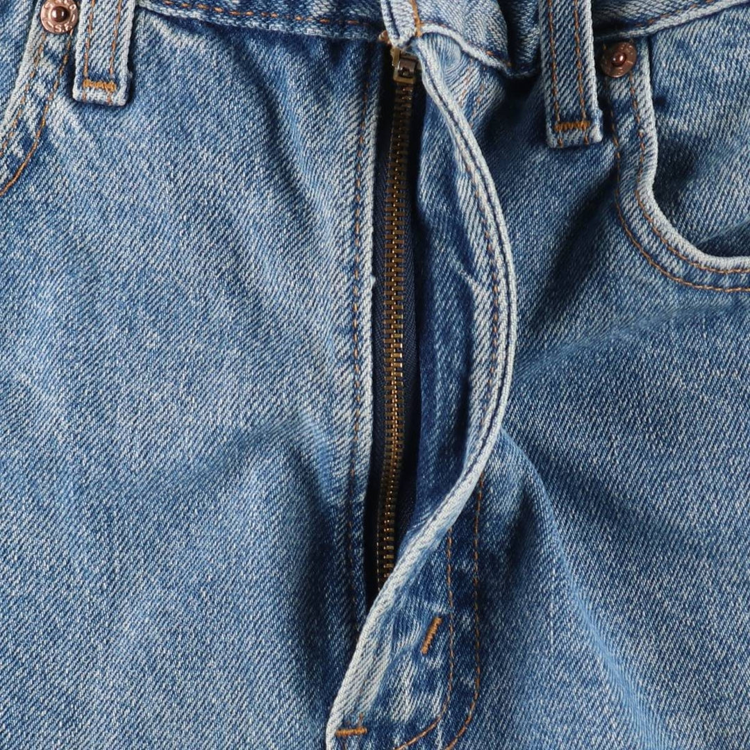 2000'S Levi's 505 Regular Fit Denim Shorts, Made in USA, Men's Size W33 (approx.) cotton blue type Vintage Second Hand
