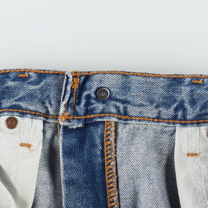 2000'S Levi's 505 Regular Fit Denim Shorts, Made in USA, Men's Size W33 (approx.) cotton blue type Vintage Second Hand