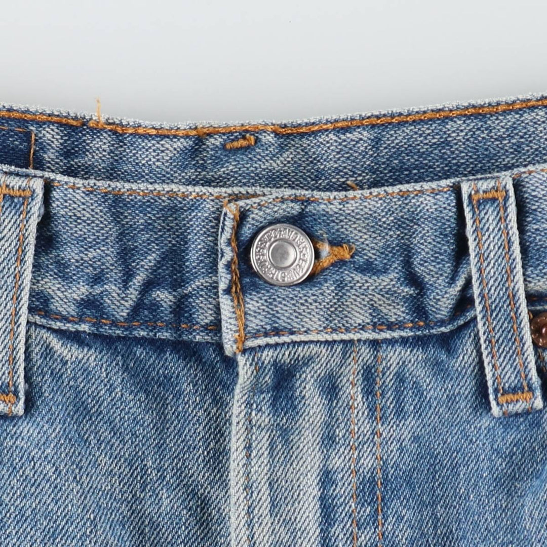 2000'S Levi's 505 Regular Fit Denim Shorts, Made in USA, Men's Size W33 (approx.) cotton blue type Vintage Second Hand