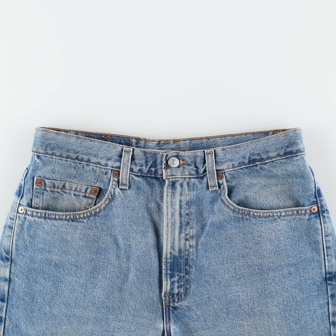 2000'S Levi's 505 Regular Fit Denim Shorts, Made in USA, Men's Size W33 (approx.) cotton blue type Vintage Second Hand