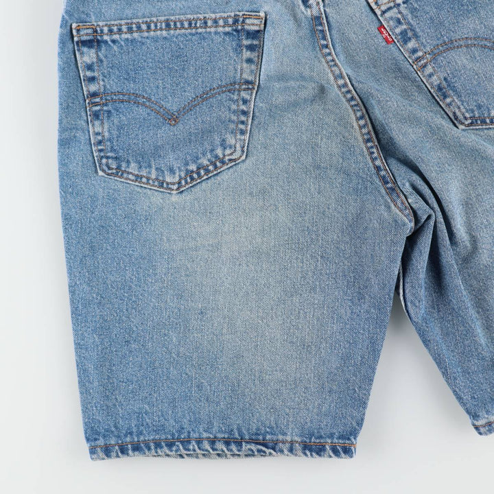 2000'S Levi's 505 Regular Fit Denim Shorts, Made in USA, Men's Size W33 (approx.) cotton blue type Vintage Second Hand