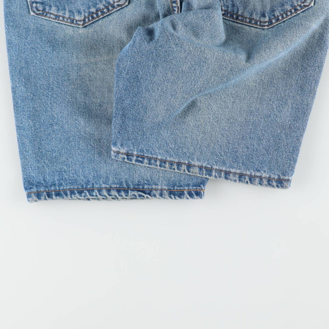 2000'S Levi's 505 Regular Fit Denim Shorts, Made in USA, Men's Size W33 (approx.) cotton blue type Vintage Second Hand