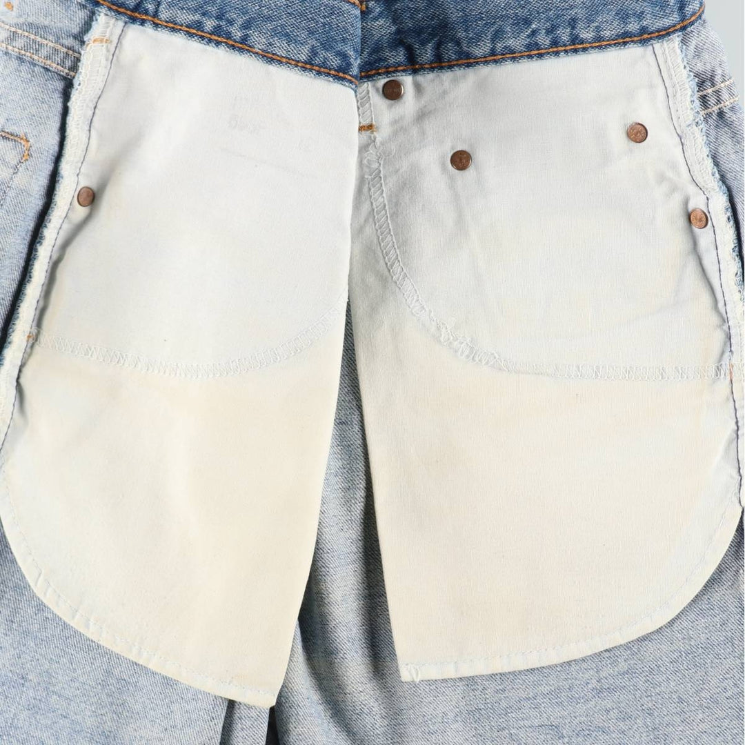 2000'S Levi's 505 Regular Fit Denim Shorts, Made in USA, Men's Size W33 (approx.) cotton blue type Vintage Second Hand