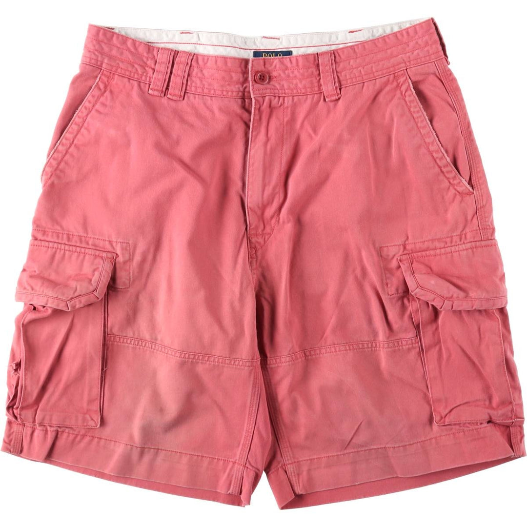 Ralph Lauren POLO RALPH LAUREN cargo shorts short pants men's w36 equivalent cotton pink type Vintage Second Hand