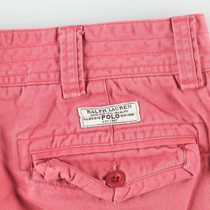 Ralph Lauren POLO RALPH LAUREN cargo shorts short pants men's w36 equivalent cotton pink type Vintage Second Hand
