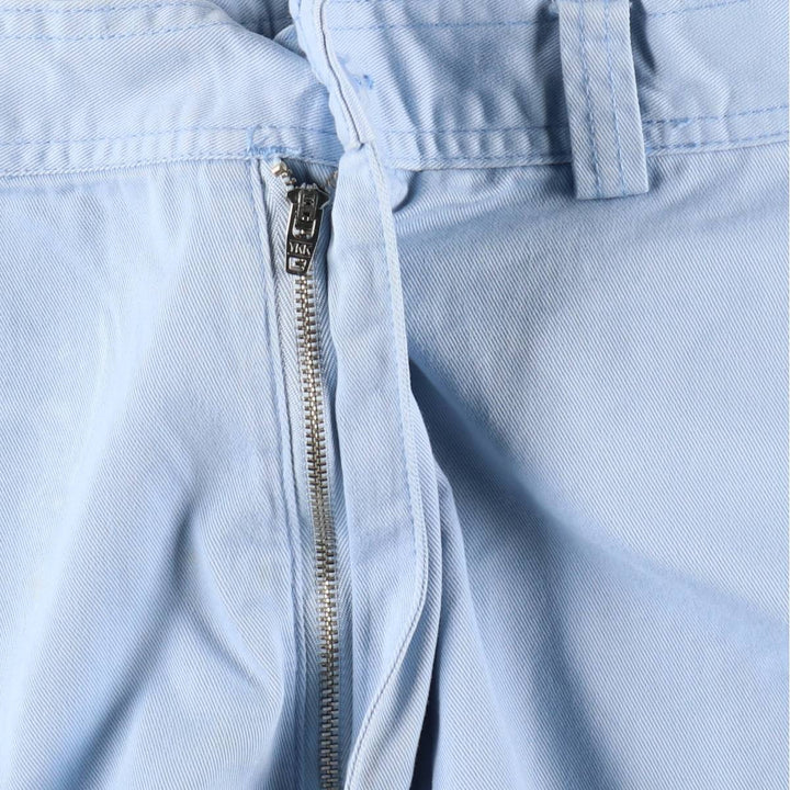 Ralph Lauren POLO by Ralph Lauren 67 CHINO Cargo Shorts, Men's Size W36 (approx.) cotton Blue type light blue Vintage Second Hand