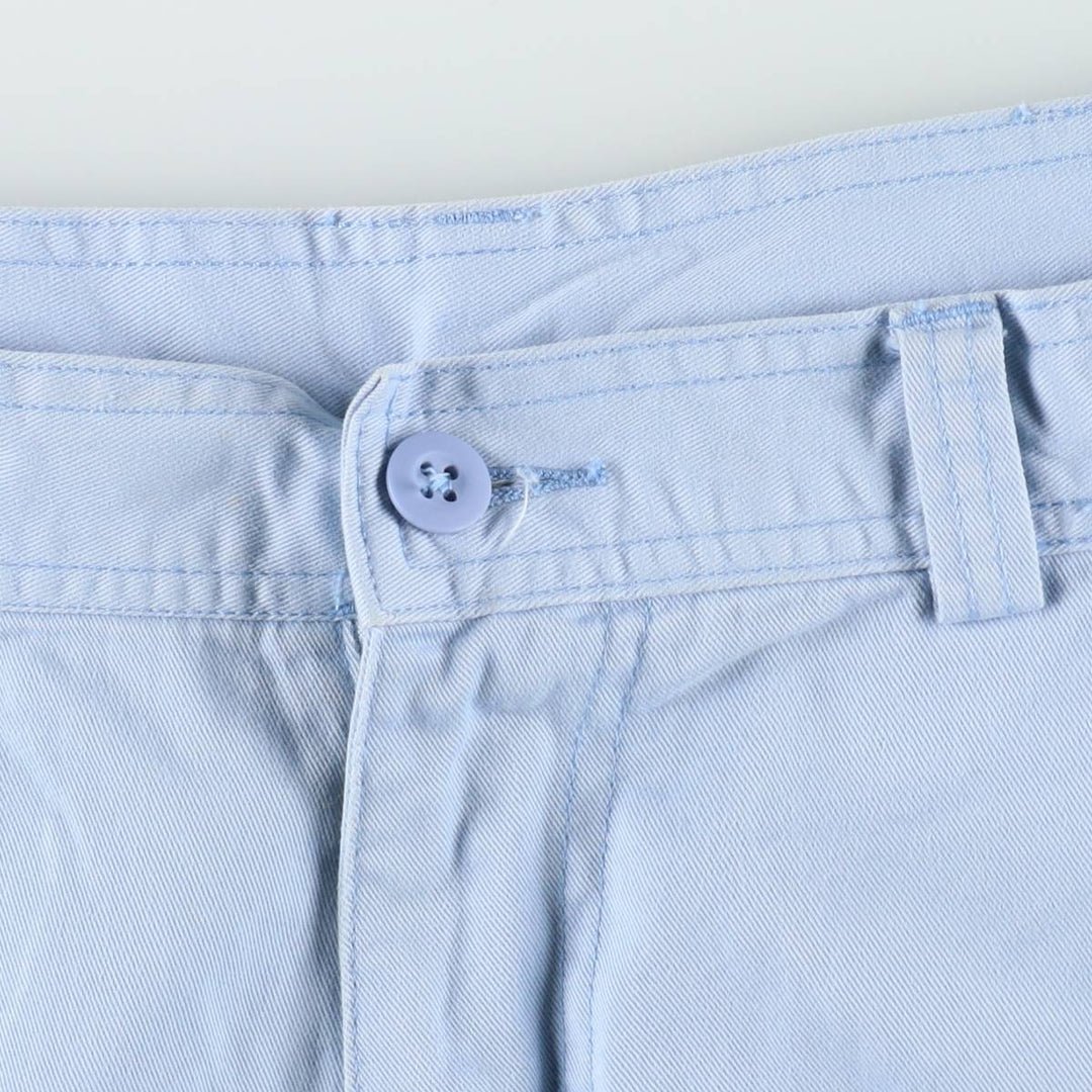 Ralph Lauren POLO by Ralph Lauren 67 CHINO Cargo Shorts, Men's Size W36 (approx.) cotton Blue type light blue Vintage Second Hand
