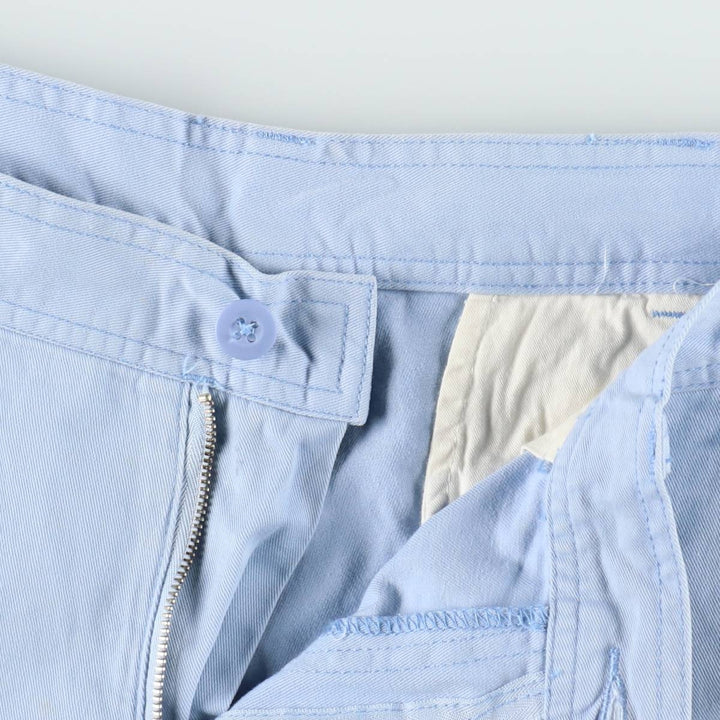 Ralph Lauren POLO by Ralph Lauren 67 CHINO Cargo Shorts, Men's Size W36 (approx.) cotton Blue type light blue Vintage Second Hand