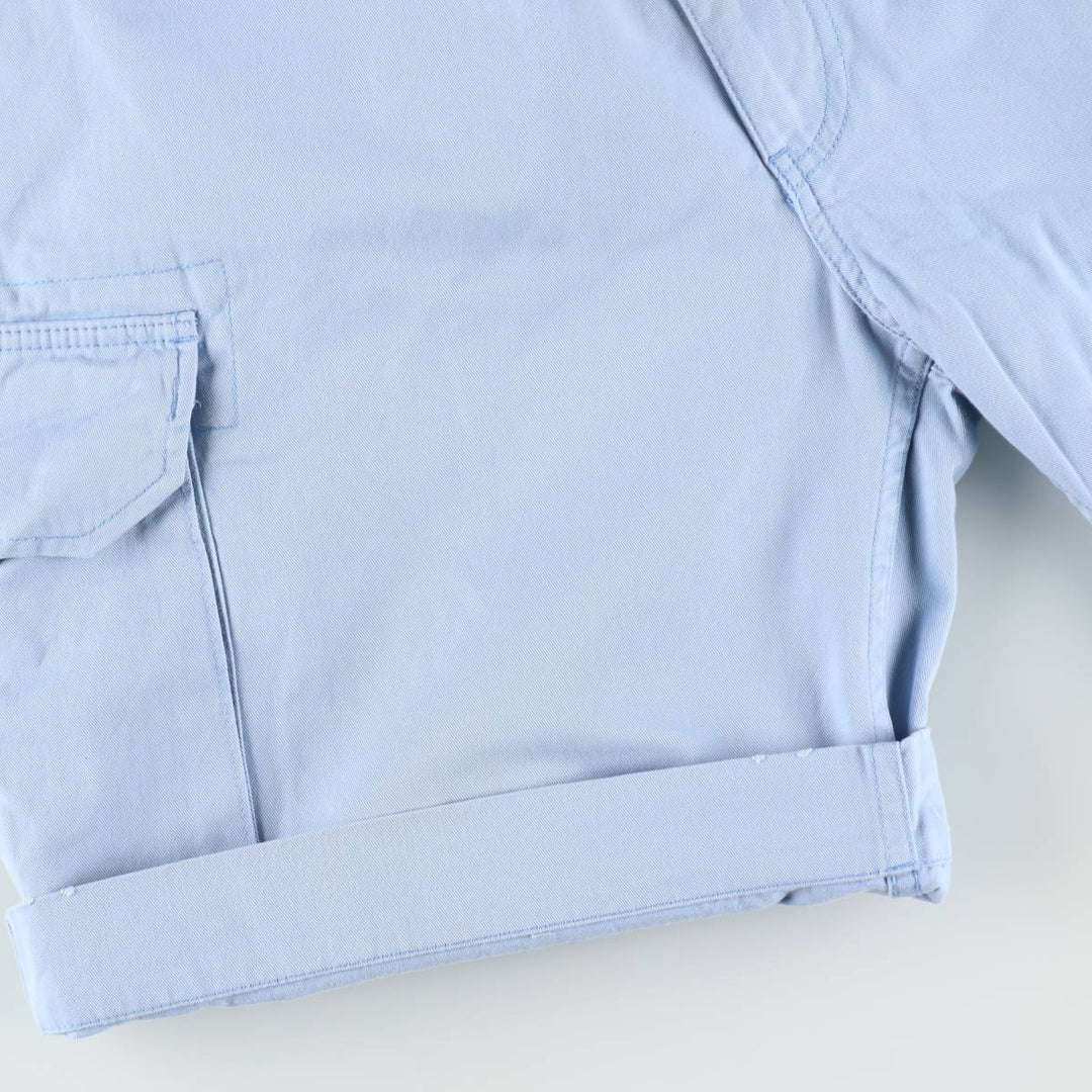 Ralph Lauren POLO by Ralph Lauren 67 CHINO Cargo Shorts, Men's Size W36 (approx.) cotton Blue type light blue Vintage Second Hand