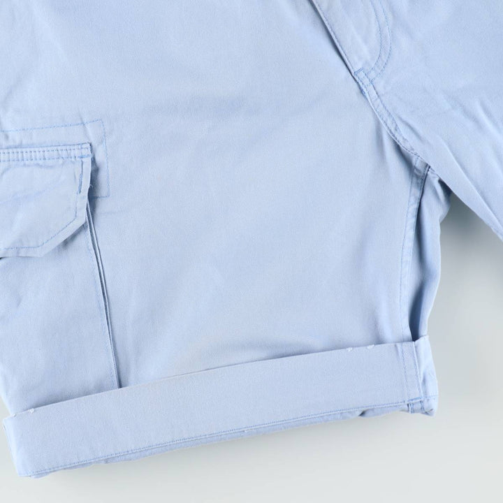 Ralph Lauren POLO by Ralph Lauren 67 CHINO Cargo Shorts, Men's Size W36 (approx.) cotton Blue type light blue Vintage Second Hand