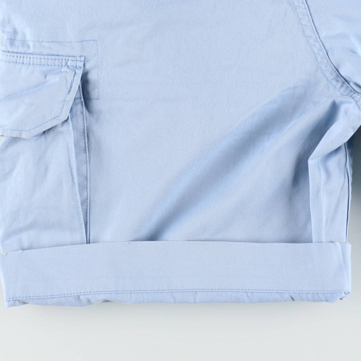 Ralph Lauren POLO by Ralph Lauren 67 CHINO Cargo Shorts, Men's Size W36 (approx.) cotton Blue type light blue Vintage Second Hand