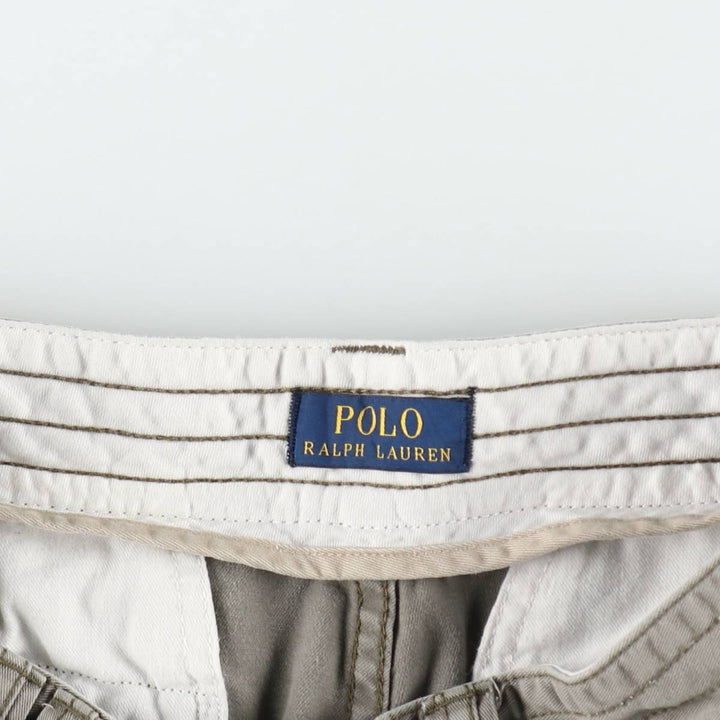 Ralph Lauren POLO RALPH LAUREN cargo shorts short pants men's w34 equivalent cotton gray type Vintage Second Hand