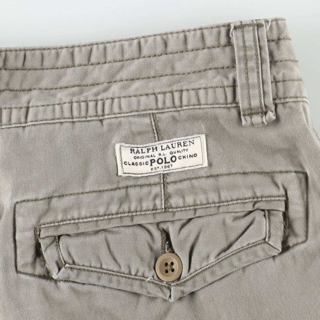 Ralph Lauren POLO RALPH LAUREN cargo shorts short pants men's w34 equivalent cotton gray type Vintage Second Hand