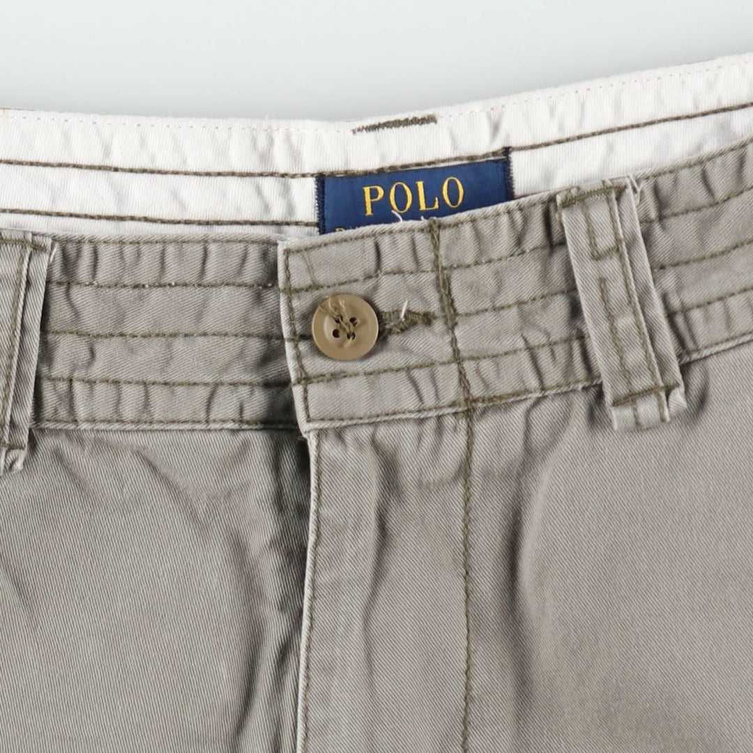 Ralph Lauren POLO RALPH LAUREN cargo shorts short pants men's w34 equivalent cotton gray type Vintage Second Hand