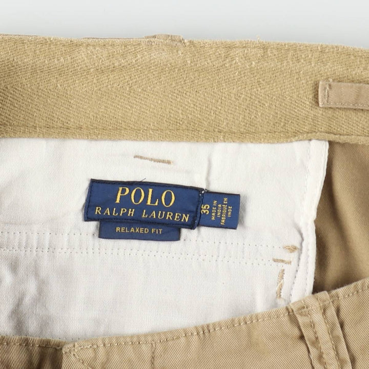 Ralph Lauren POLO RALPH LAUREN RELAXED FIT Cargo Shorts, Men's Size W38 (approx.) unclear Beige type Vintage Second Hand