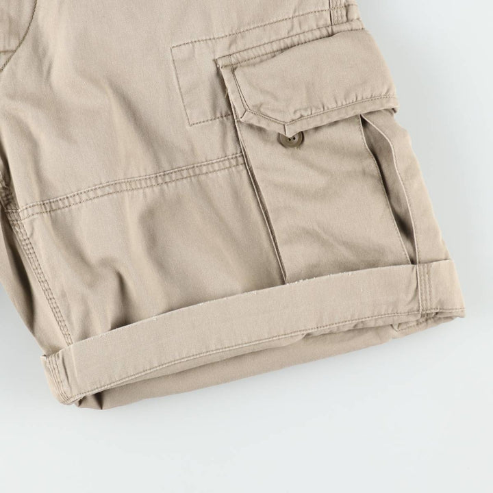 Ralph Lauren POLO RALPH LAUREN cargo shorts, men's size W35 cotton Beige type Vintage Second Hand