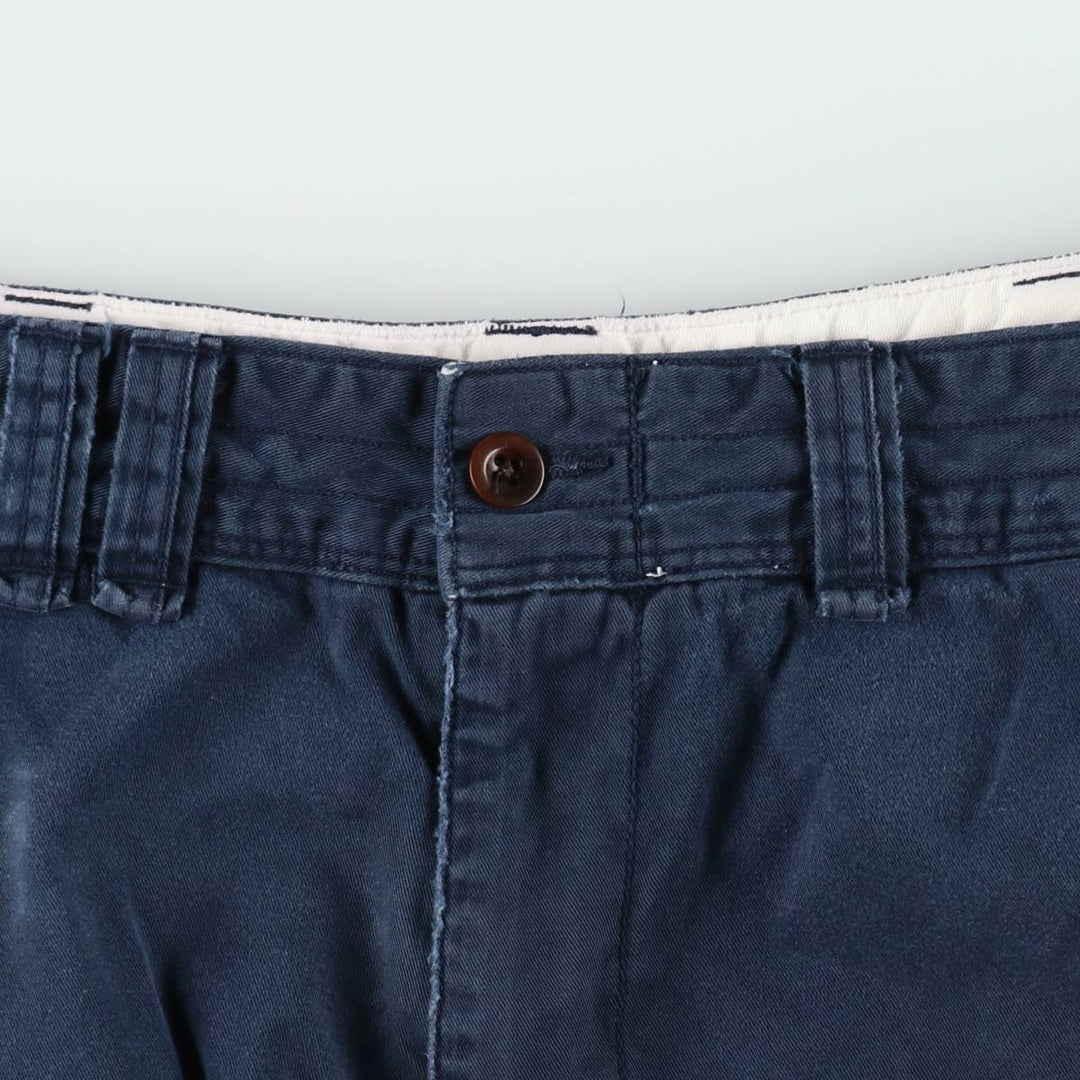 Ralph Lauren POLO by Ralph Lauren cargo shorts, men's size W39 (approx.) cotton navy blue type Vintage Second Hand