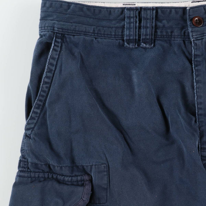 Ralph Lauren POLO by Ralph Lauren cargo shorts, men's size W39 (approx.) cotton navy blue type Vintage Second Hand