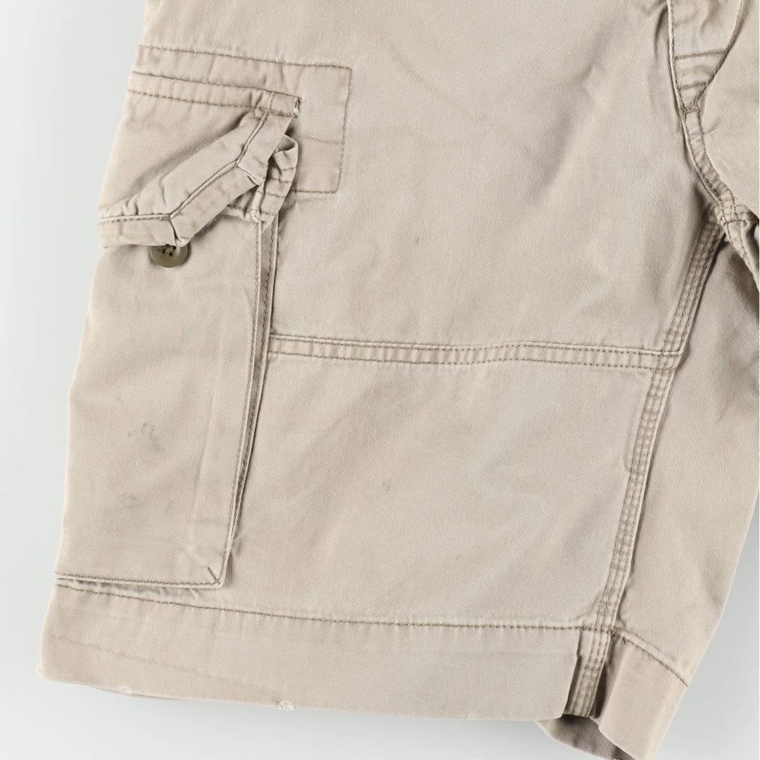 Ralph Lauren POLO by Ralph Lauren cargo shorts, short pants, men's size w33 cotton Beige type Vintage Second Hand