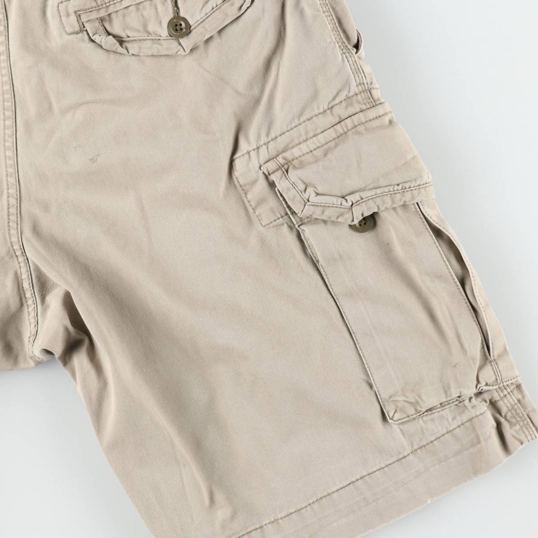 Ralph Lauren POLO by Ralph Lauren cargo shorts, short pants, men's size w33 cotton Beige type Vintage Second Hand
