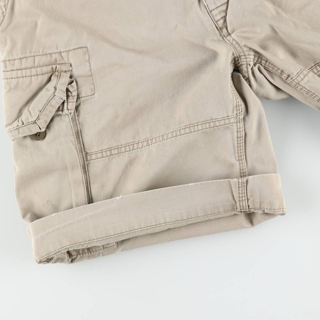 Ralph Lauren POLO by Ralph Lauren cargo shorts, short pants, men's size w33 cotton Beige type Vintage Second Hand