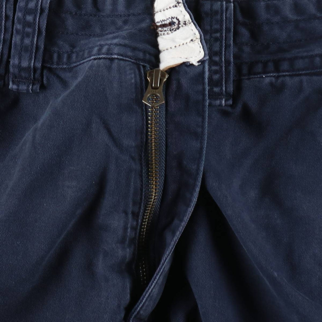 Ralph Lauren POLO by Ralph Lauren cargo shorts, short pants, men's size w32 cotton navy blue type Vintage Second Hand