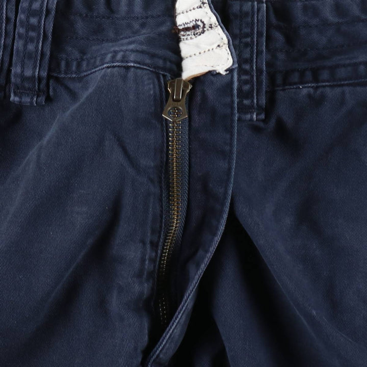 Ralph Lauren POLO by Ralph Lauren cargo shorts, short pants, men's size w32 cotton navy blue type Vintage Second Hand