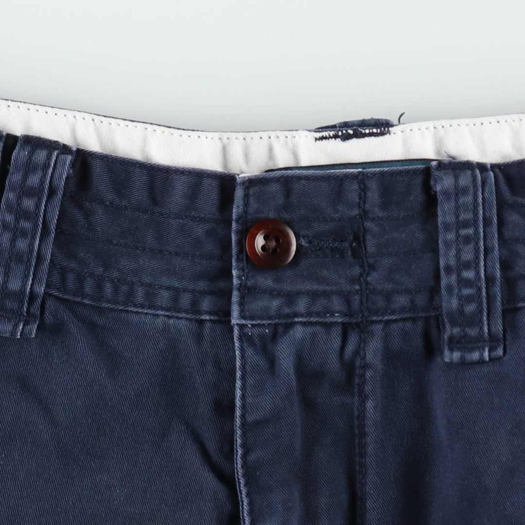 Ralph Lauren POLO by Ralph Lauren cargo shorts, short pants, men's size w32 cotton navy blue type Vintage Second Hand