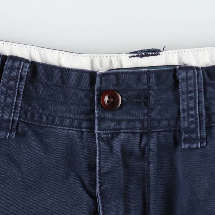 Ralph Lauren POLO by Ralph Lauren cargo shorts, short pants, men's size w32 cotton navy blue type Vintage Second Hand