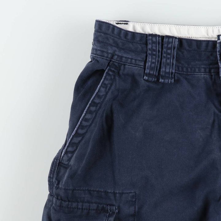 Ralph Lauren POLO by Ralph Lauren cargo shorts, short pants, men's size w32 cotton navy blue type Vintage Second Hand