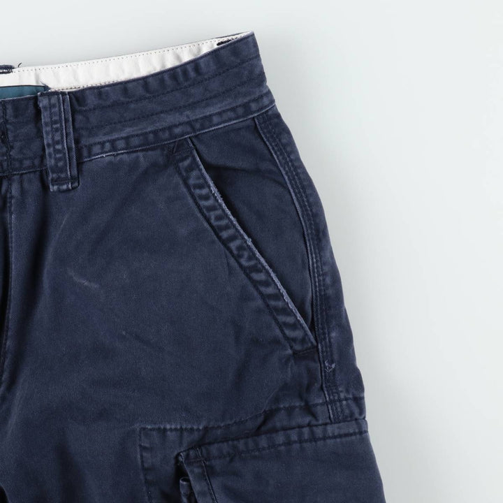 Ralph Lauren POLO by Ralph Lauren cargo shorts, short pants, men's size w32 cotton navy blue type Vintage Second Hand