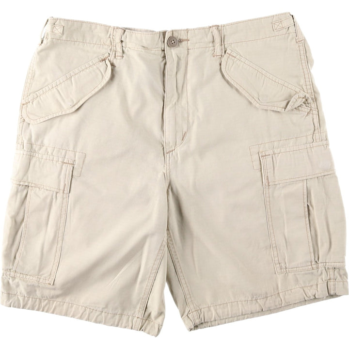 Ralph Lauren POLO RALPH LAUREN Ripstop Military Shorts Cargo Pants Men's W37 (approx.) cotton unbleached Vintage Second Hand