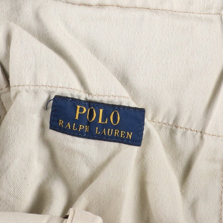 Ralph Lauren POLO RALPH LAUREN Ripstop Military Shorts Cargo Pants Men's W37 (approx.) cotton unbleached Vintage Second Hand