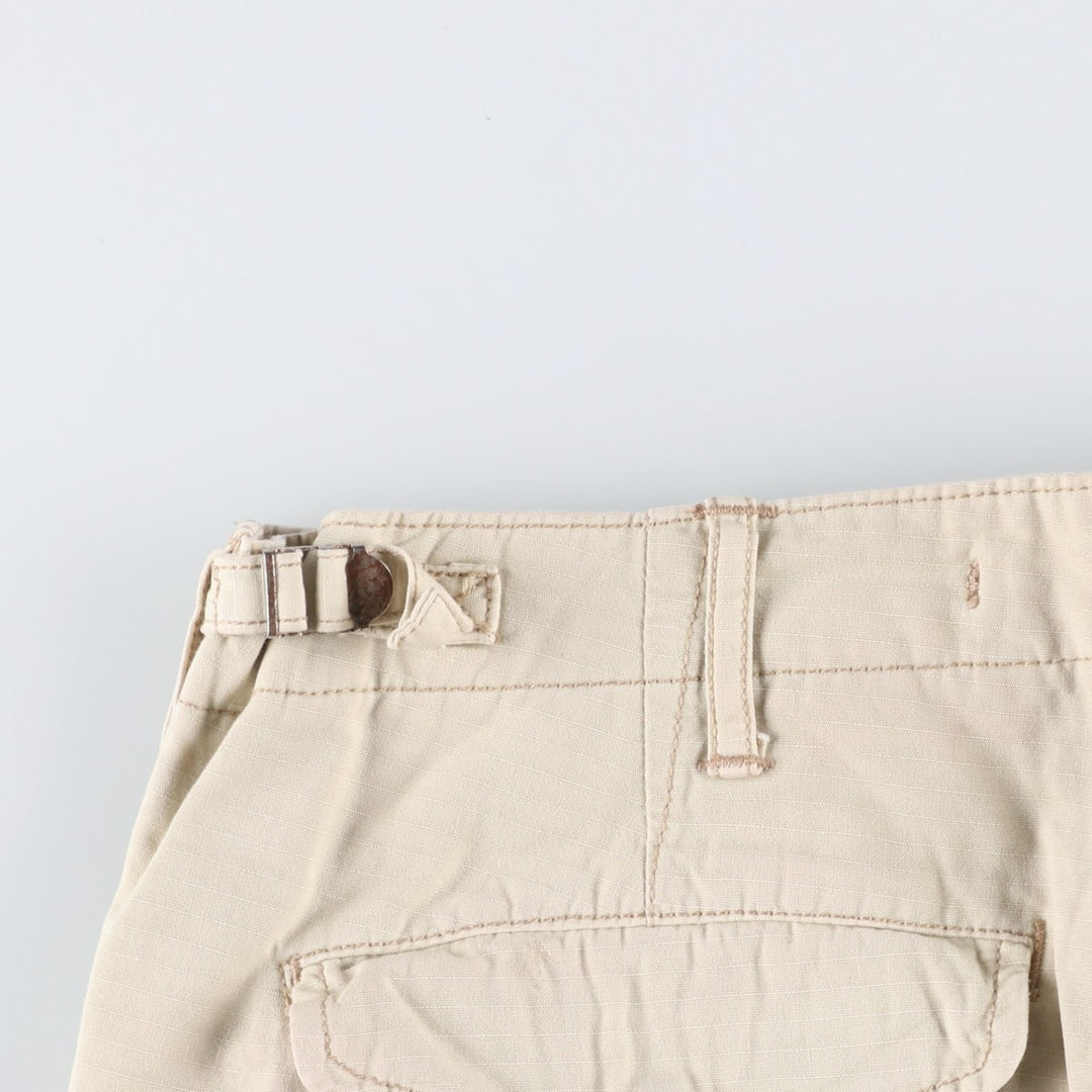 Ralph Lauren POLO RALPH LAUREN Ripstop Military Shorts Cargo Pants Men's W37 (approx.) cotton unbleached Vintage Second Hand