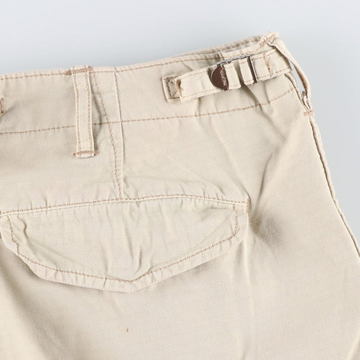 Ralph Lauren POLO RALPH LAUREN Ripstop Military Shorts Cargo Pants Men's W37 (approx.) cotton unbleached Vintage Second Hand