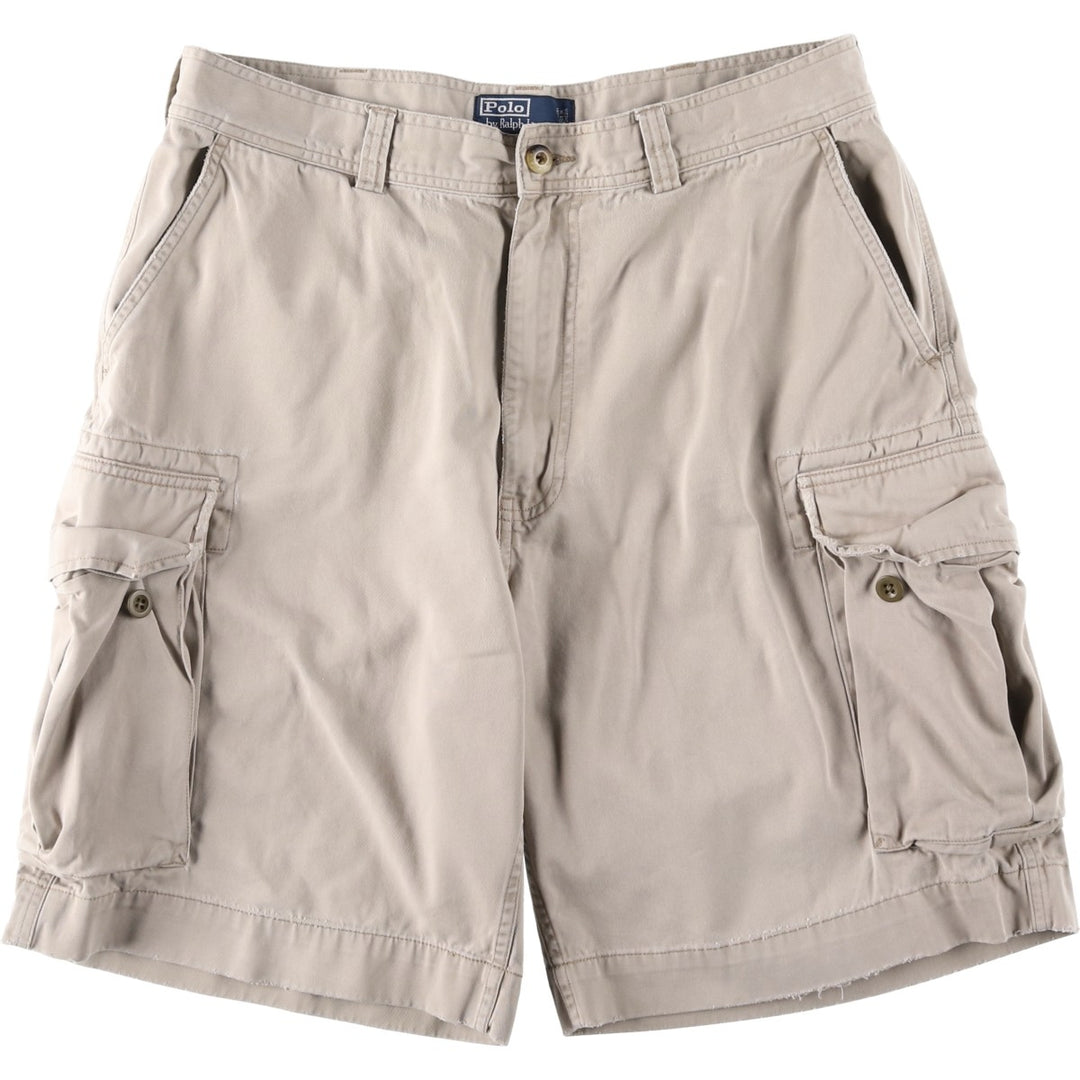 Ralph Lauren POLO by Ralph Lauren cargo shorts, short pants, men's w35 equivalent cotton Beige type Vintage Second Hand