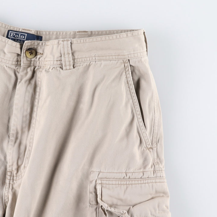 Ralph Lauren POLO by Ralph Lauren cargo shorts, short pants, men's w35 equivalent cotton Beige type Vintage Second Hand