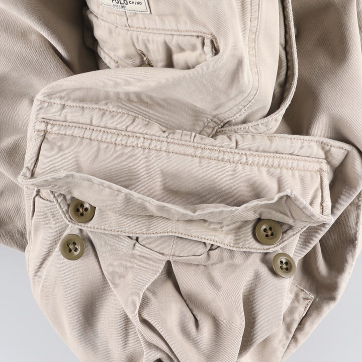 Ralph Lauren POLO by Ralph Lauren cargo shorts, short pants, men's w35 equivalent cotton Beige type Vintage Second Hand