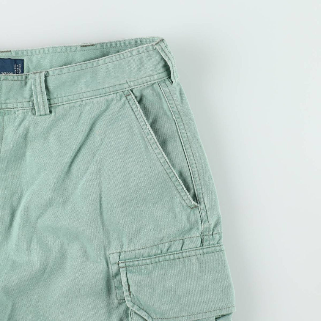 Ralph Lauren POLO by Ralph Lauren cargo shorts, short pants, men's size w36 cotton Mint green Vintage Second Hand