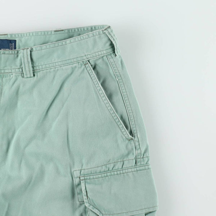 Ralph Lauren POLO by Ralph Lauren cargo shorts, short pants, men's size w36 cotton Mint green Vintage Second Hand