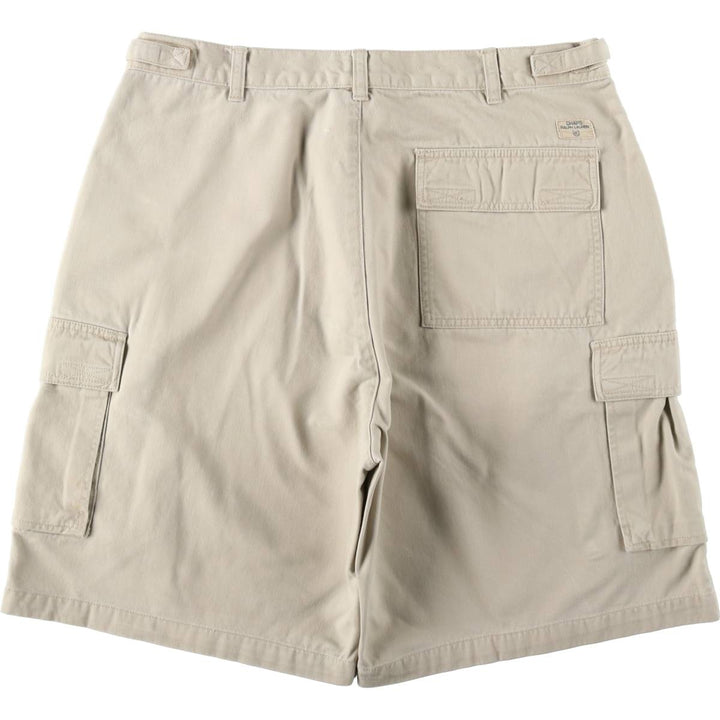 Ralph Lauren CHAPS Cargo Shorts, Men's Size W36 (approx.) cotton Beige type Vintage Second Hand