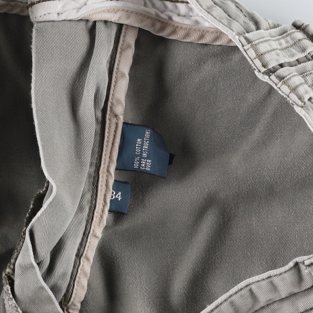 Ralph Lauren POLO by Ralph Lauren cargo shorts, short pants, men's size w34 cotton gray type Vintage Second Hand