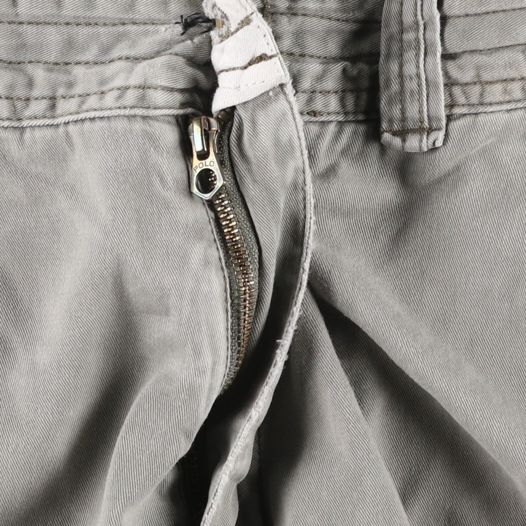 Ralph Lauren POLO by Ralph Lauren cargo shorts, short pants, men's size w34 cotton gray type Vintage Second Hand