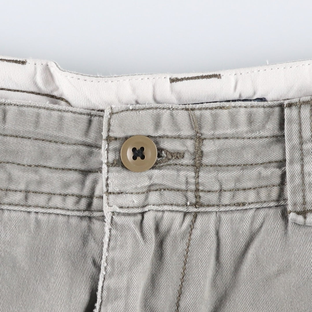 Ralph Lauren POLO by Ralph Lauren cargo shorts, short pants, men's size w34 cotton gray type Vintage Second Hand